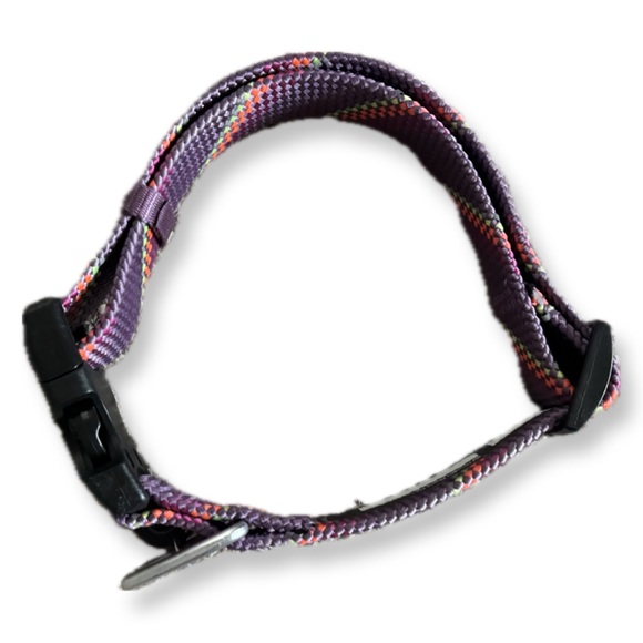Arcadia Trail Reflective Purple Paracord Dog Collar - XL - Picture 3 of 7